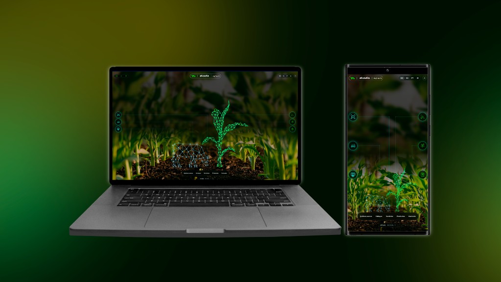 Landing Skadia agtech.